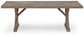 Revare Beach RECT Dining Table w/UMB OPT