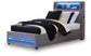 Ashley Express - Cayberry Twin Upholstered Bed with Wireless Audio