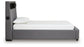 Ashley Express - Cayberry Twin Upholstered Bed with Wireless Audio