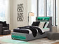 Ashley Express - Cayberry Twin Upholstered Bed with Wireless Audio