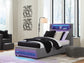 Ashley Express - Cayberry Twin Upholstered Bed with Wireless Audio