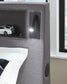 Ashley Express - Cayberry Twin Upholstered Bed with Wireless Audio