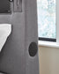 Ashley Express - Cayberry Twin Upholstered Bed with Wireless Audio