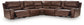 Silverbrooke 7-Piece Reclining Sectional with Storage Consoles
