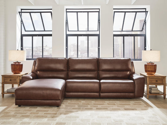 Silverbrooke 3-Piece Reclining Sofa Chaise
