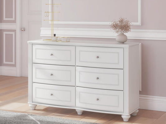 Maylilly Six Drawer Dresser