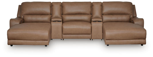 Silverbrooke 5-Piece Power Reclining Sectional with Chaise