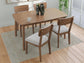 Lyncott Dining Room Table Set (5/CN)