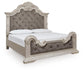 Andonhall King Upholstered Panel Bed