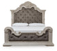 Andonhall King Upholstered Panel Bed