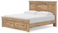 Fenderport King Panel Storage Bed