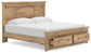 Fenderport King Panel Storage Bed