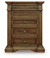 Channley Five Drawer Chest