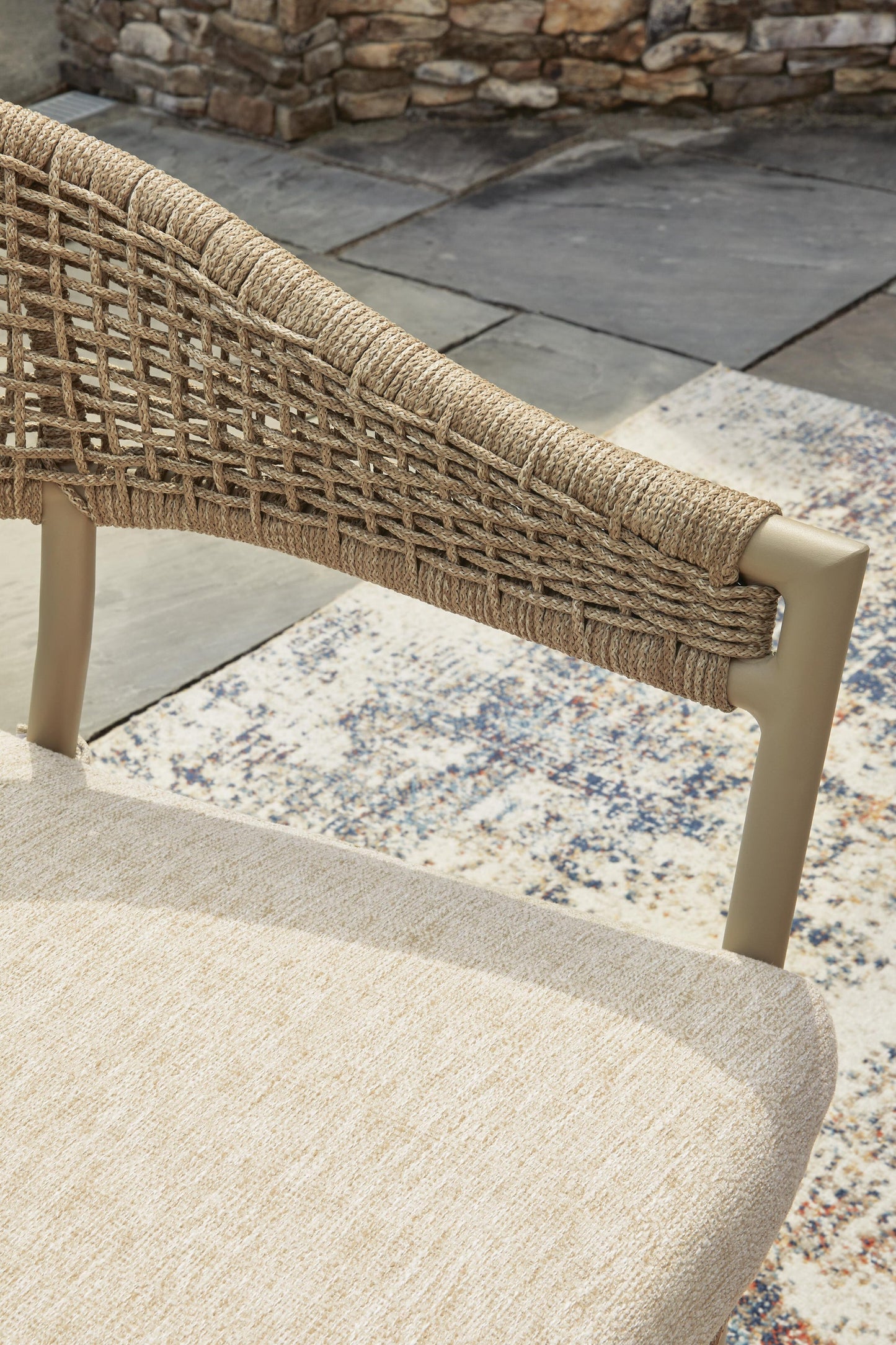 Ocean Park Arm Chair With Cushion (4/CN)
