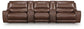 Silverbrooke 5-Piece Reclining Sectional with Storage Consoles