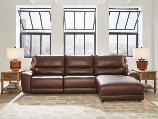 Silverbrooke 3-Piece Reclining Sofa Chaise