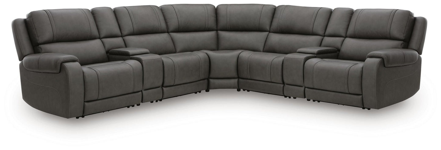 5Z-Harrenhurst 7-Piece Power Reclining Sectional