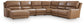 Silverbrooke 6-Piece Reclining Sectional with Chaise