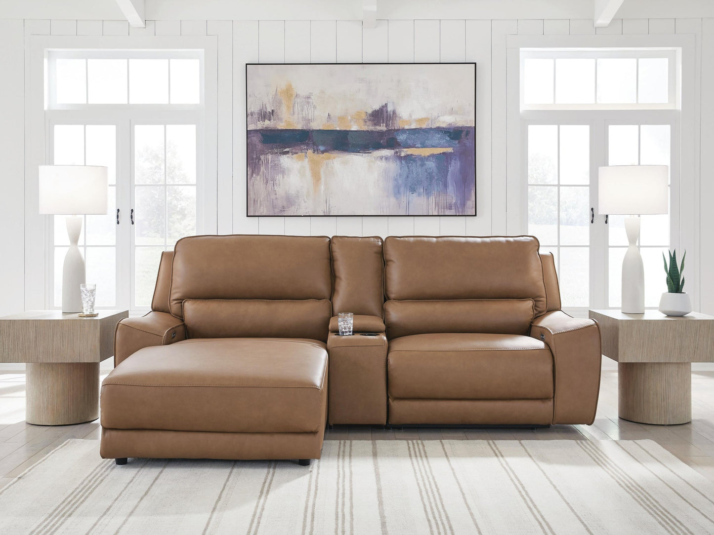 Silverbrooke 3-Piece Power Reclining Sectional with Chaise