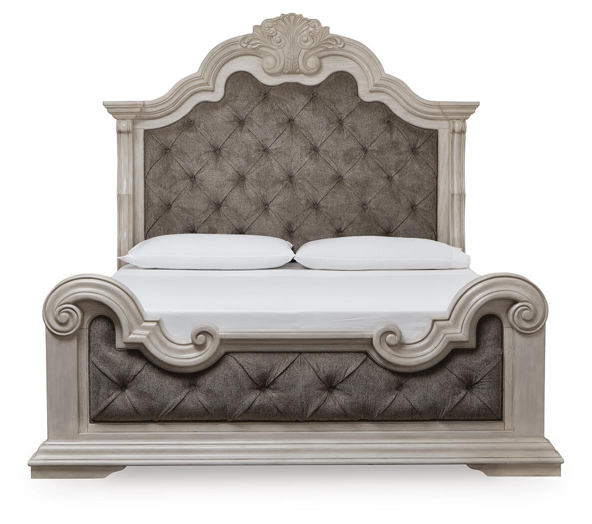 Andonhall California King Upholstered Panel Bed