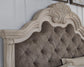 Andonhall California King Upholstered Panel Bed