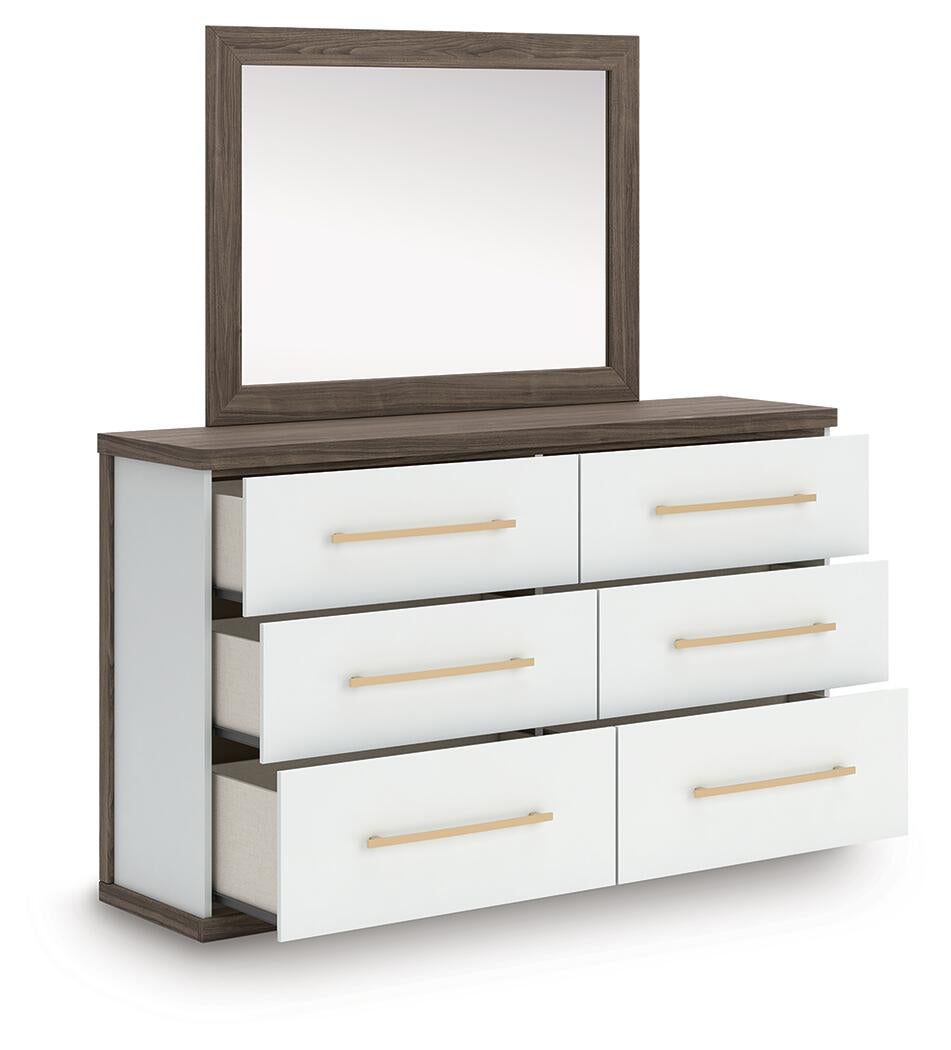 Mazilar Dresser and Mirror