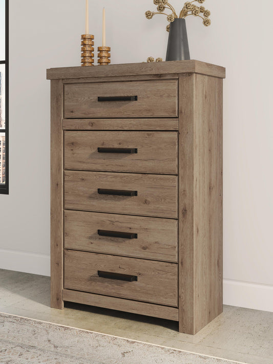 Garistyn Five Drawer Chest