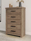 Garistyn Five Drawer Chest