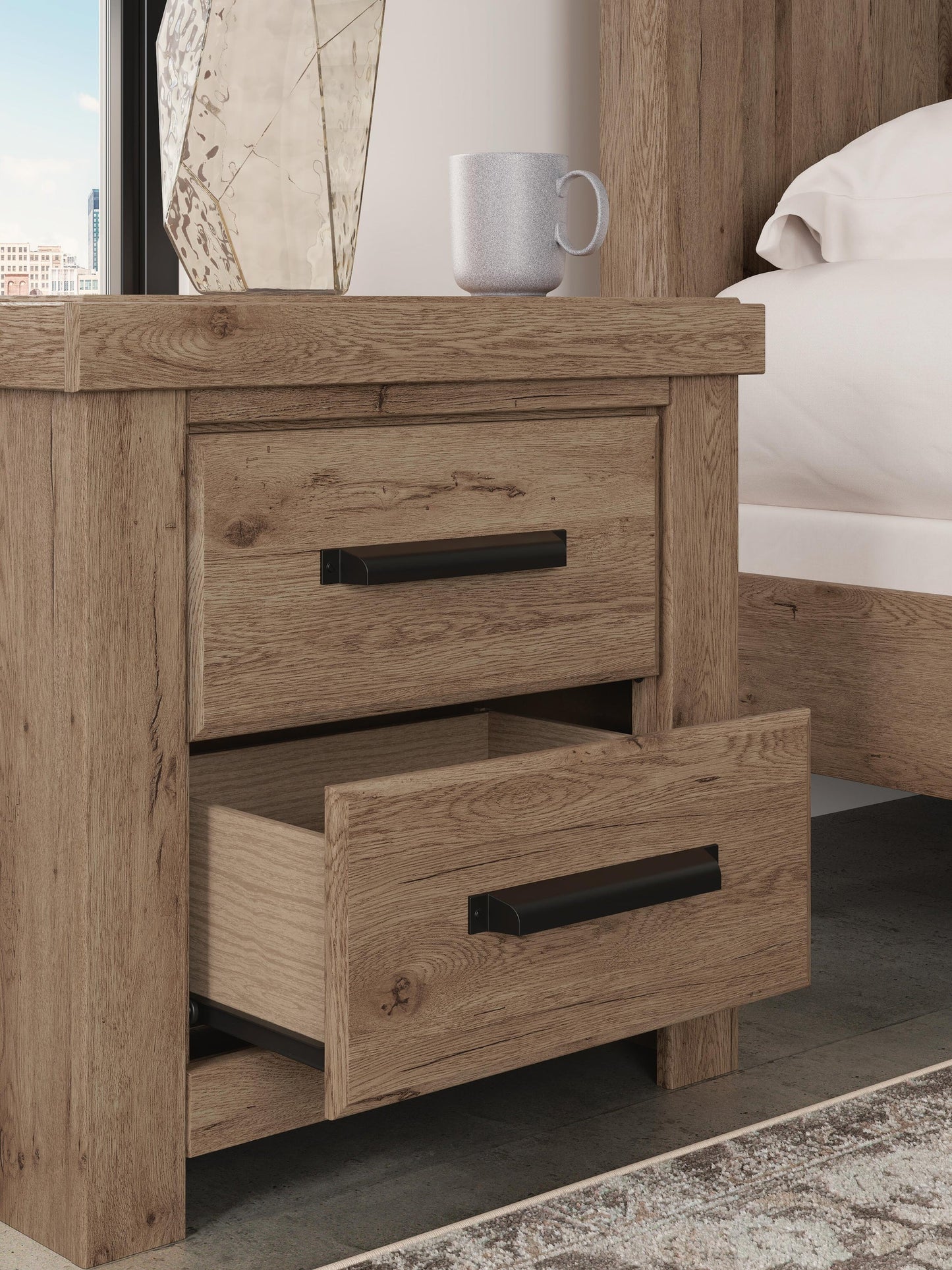 Ashley Express - Garistyn Two Drawer Night Stand