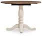 Ashley Express - Mellintine Round DRM Drop Leaf Table