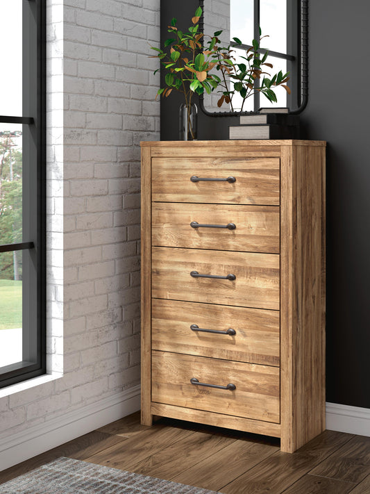 Branstony Five Drawer Chest