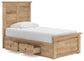 Fenderport Twin Panel Storage Bed