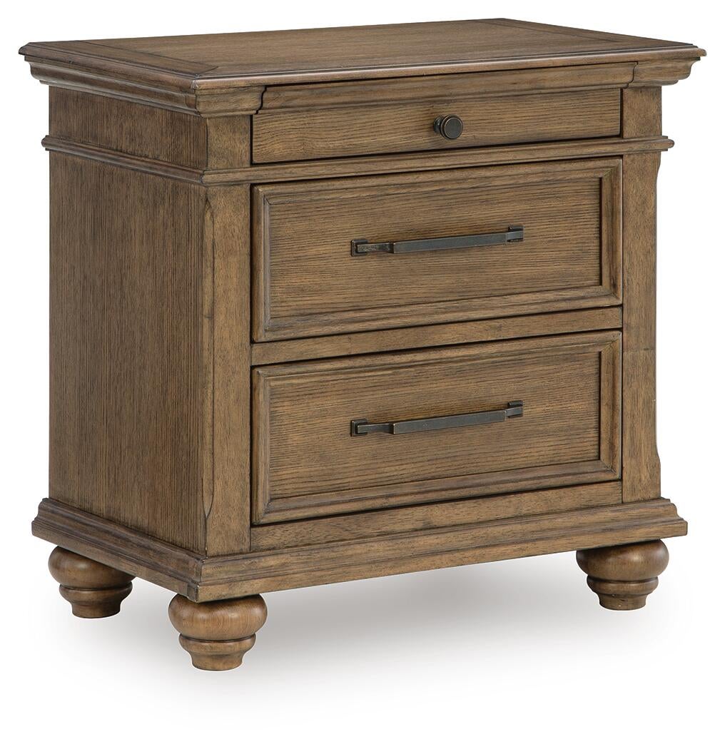 Waynely Three Drawer Night Stand