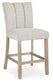 Ashley Express - Karmenton Upholstered Barstool (2/CN)