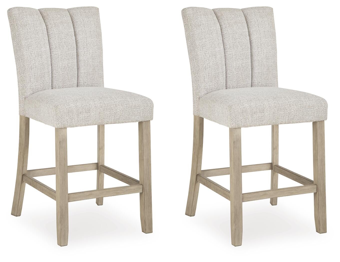 Ashley Express - Karmenton Upholstered Barstool (2/CN)