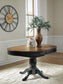 Ashley Express - Loganeer Oval DRM Butterfly EXT Table