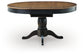 Ashley Express - Loganeer Oval DRM Butterfly EXT Table