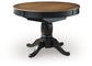 Ashley Express - Loganeer Oval DRM Butterfly EXT Table