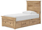 Fenderport Twin Panel Storage Bed