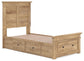 Fenderport Twin Panel Storage Bed