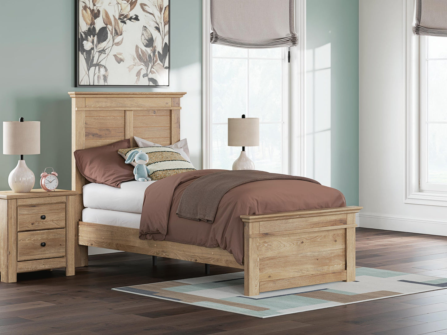 Ashley Express - Fenderport Twin Panel Bed