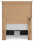 Fenderport Twin Panel Storage Bed