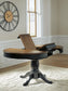 Ashley Express - Loganeer Oval DRM Butterfly EXT Table