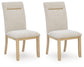 Crendlin Dining UPH Side Chair (2/CN)