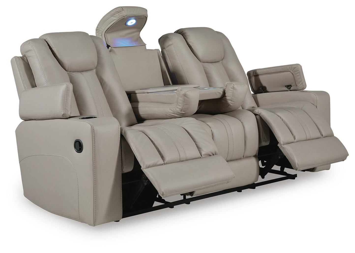 Next Move REC Sofa w/Drop Down Table