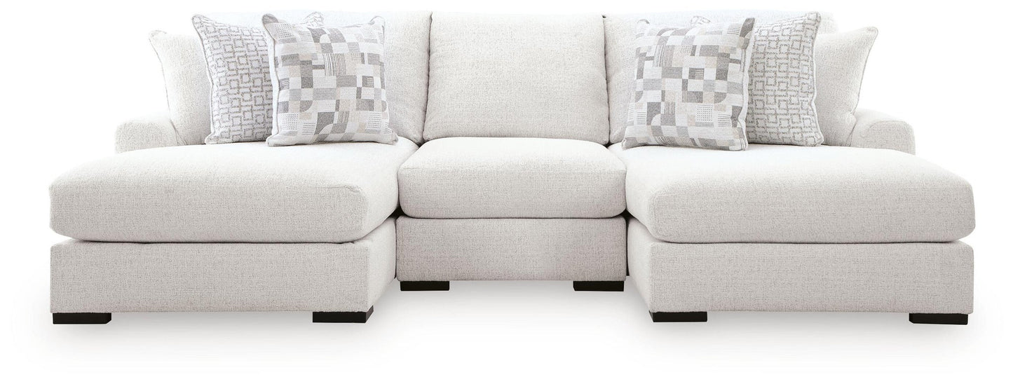Wynncroft Manor 3-Piece Double Chaise Sectional
