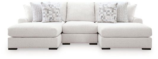 Wynncroft Manor 3-Piece Double Chaise Sectional