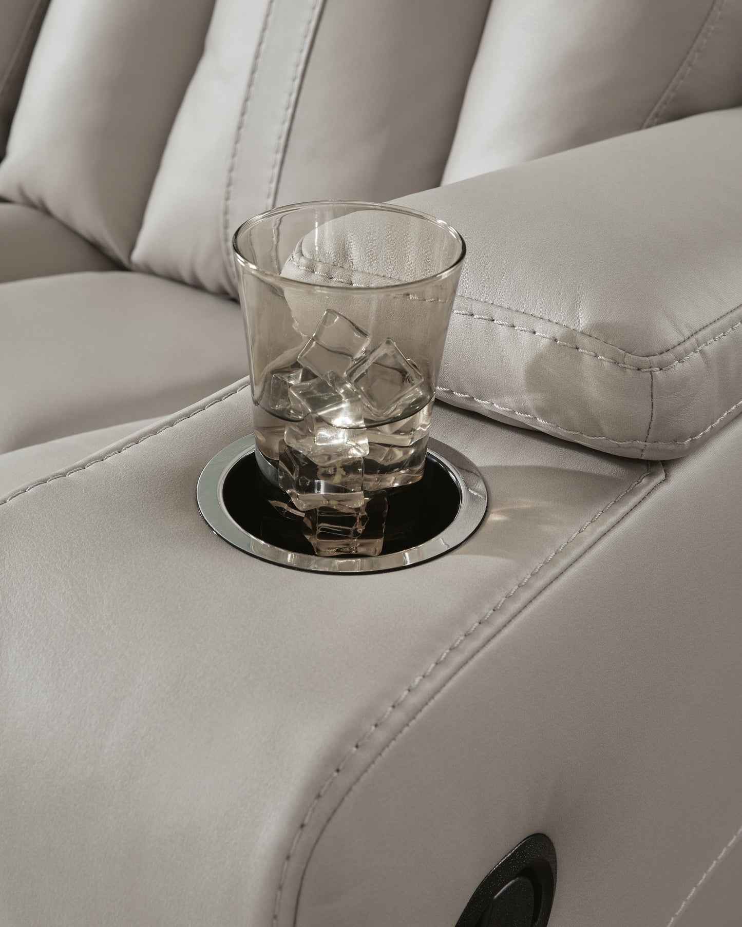 Next Move REC Sofa w/Drop Down Table