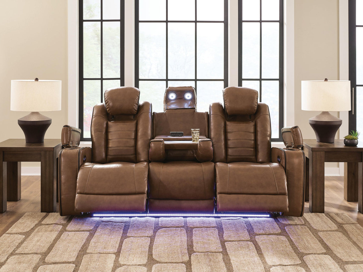 Metro Oasis PWR REC Sofa with ADJ Headrest