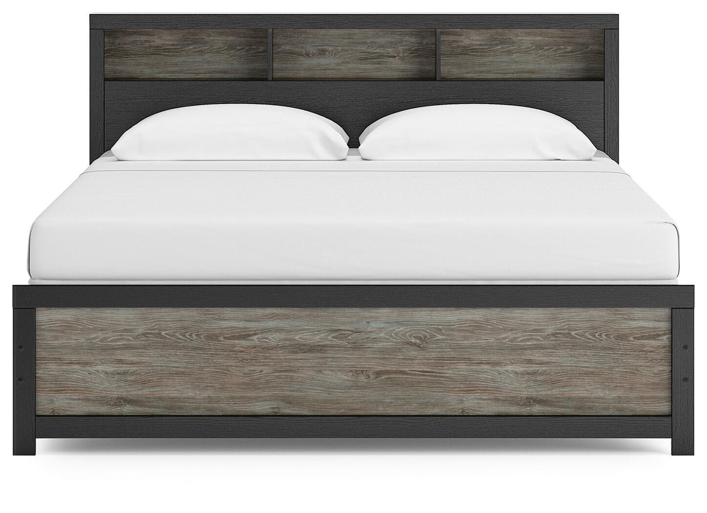 Jonnifer King Bookcase Panel Bed